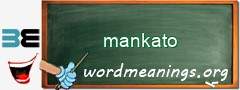 WordMeaning blackboard for mankato